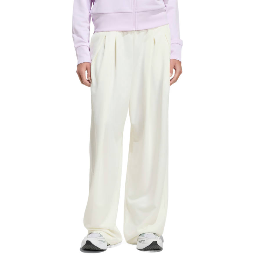 Adidas Adidas Casual Pants Women's Ecru/Ice Lavender Moderate Wide Leg Pants