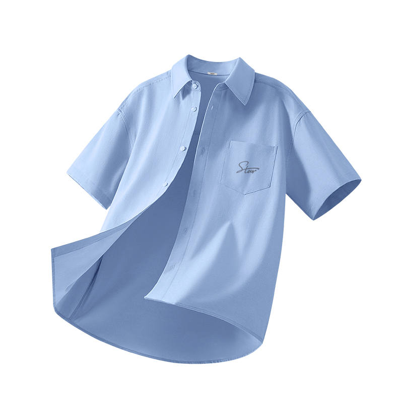 MINISO Shirts Unisex Lapel Moderate Workwear