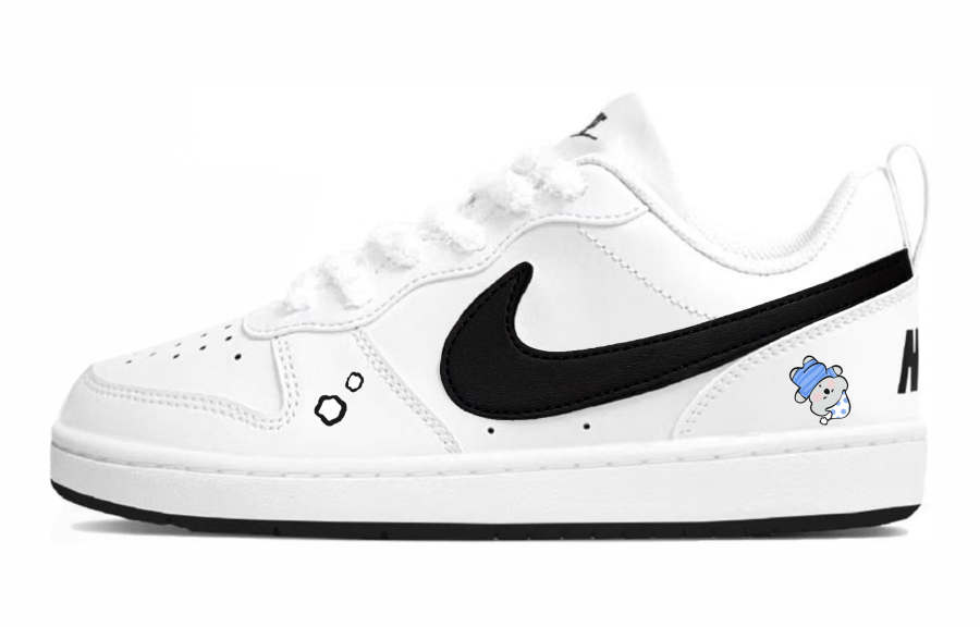Nike Nike Court Borough 2 Low top Skateboard Shoes Blue Unisex