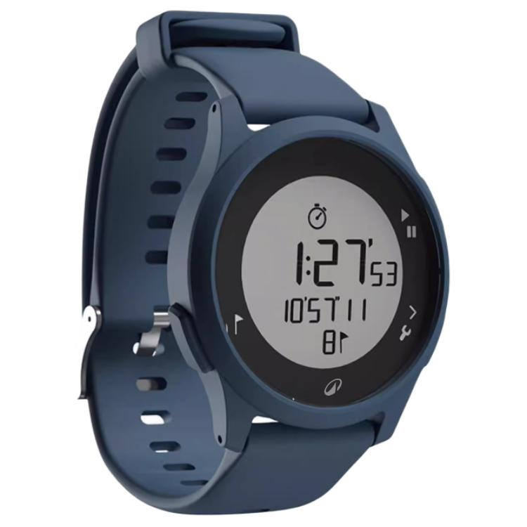 DECATHLON W100 M Collection Electronic Movement Resin Strap Watch Unisex Gray Dial