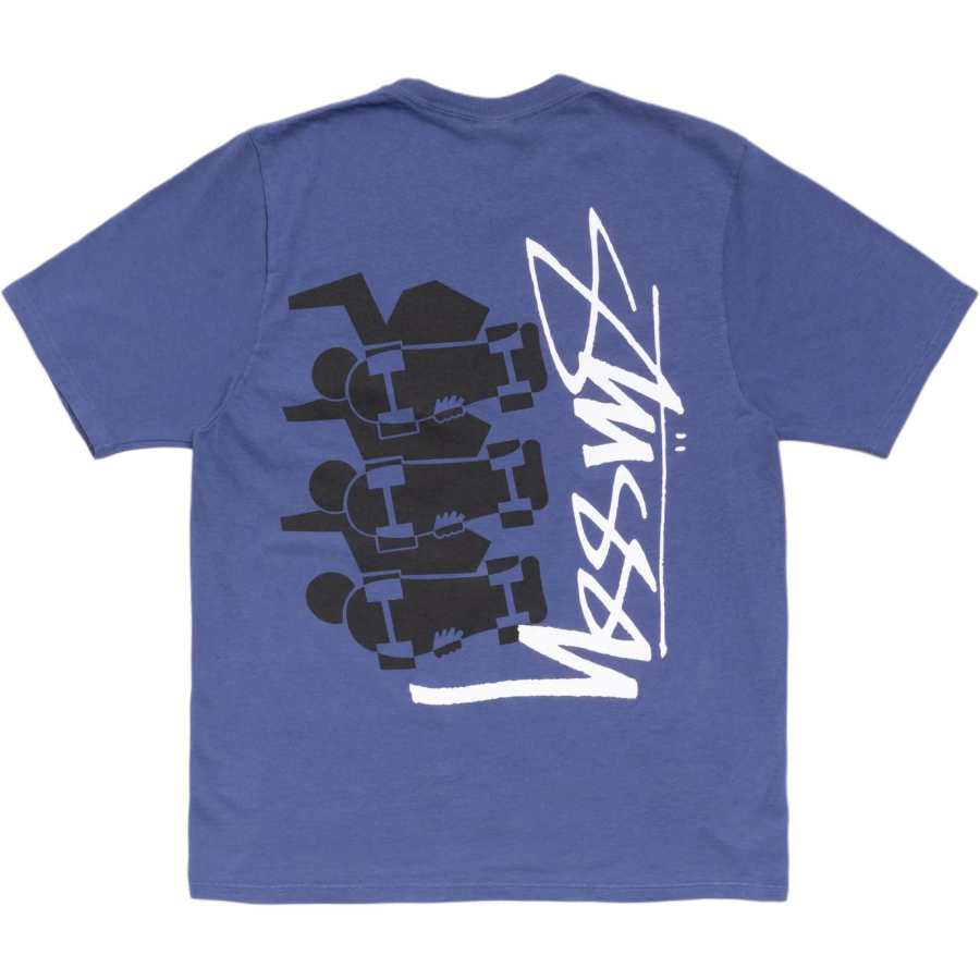 Stussy SS26 SKATE STACK TEE PIGMENT DYED T Shirt Unisex