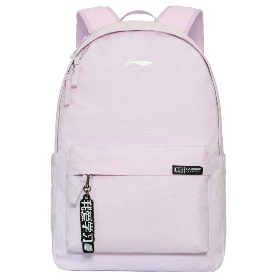 Li-Ning Li Ning Polyester Backpack Regular Women's Pink Purple