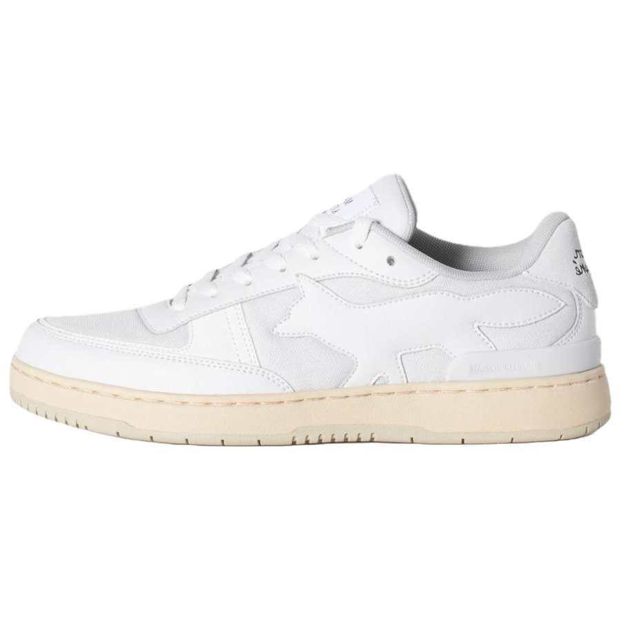 Maison Kitsune Chiru Trainers Low top Skateboard Shoes Men's White