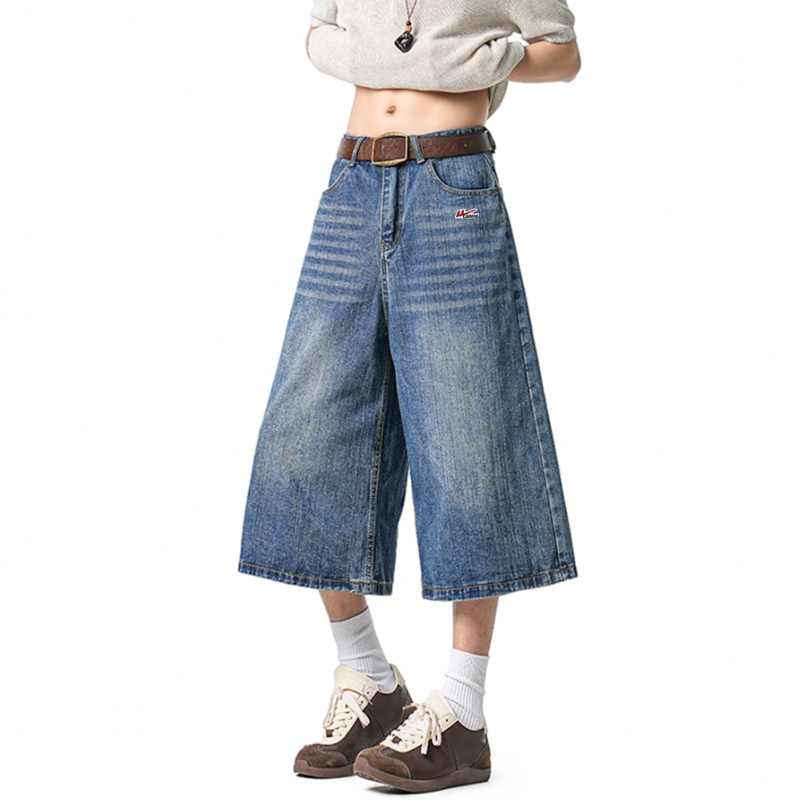 WARRIOR WARRIOR Denim Shorts Unisex Moderate
