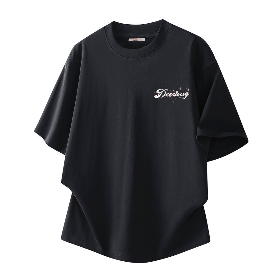 DEERWAY T Shirts Unisex Crew Neck Moderate Straight Fit