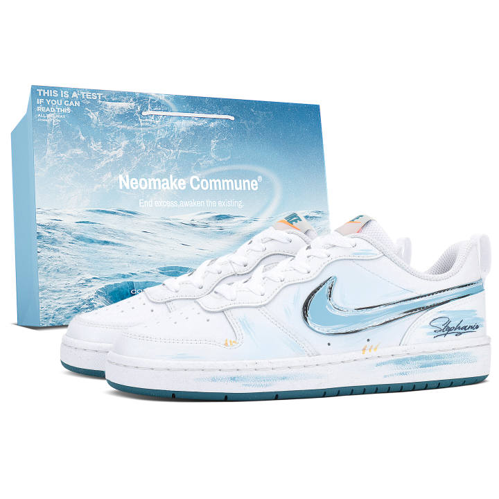 Nike Nike Court Borough Leather Low top Skateboard Shoes Unisex