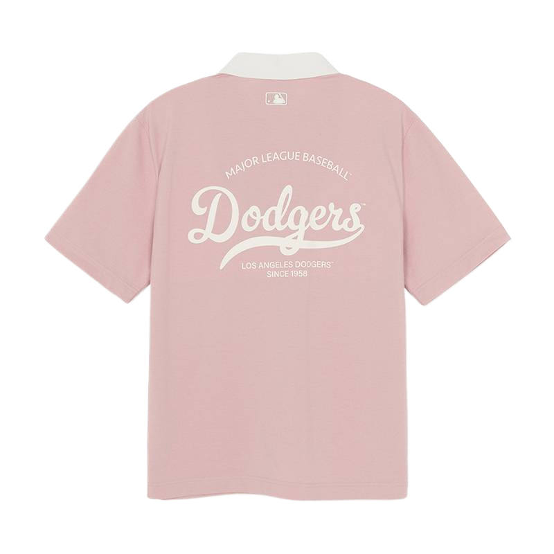 MLB Preppy Style Collection Los Angeles Dodgers SS26 Polo Shirt Unisex