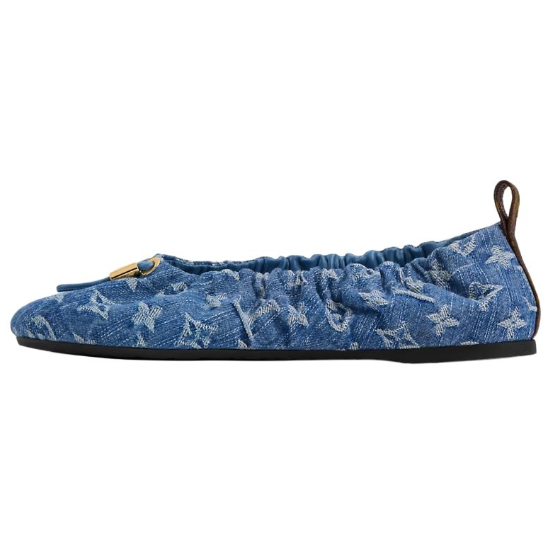LOUIS VUITTON Nolita Casual Shoes Women's Blue