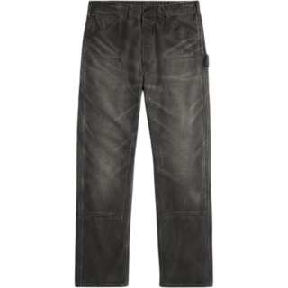 Double RL Jeans Men's Black Moderate Straight Fit Pants