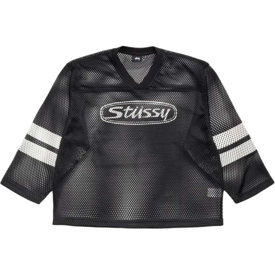 Stussy Mesh Logo T-Shirt