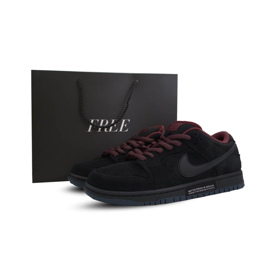 Nike Nike Dunk SB Black Blush Leather Minimalist Fashion Balance Low top Skateboard Shoes Unisex
