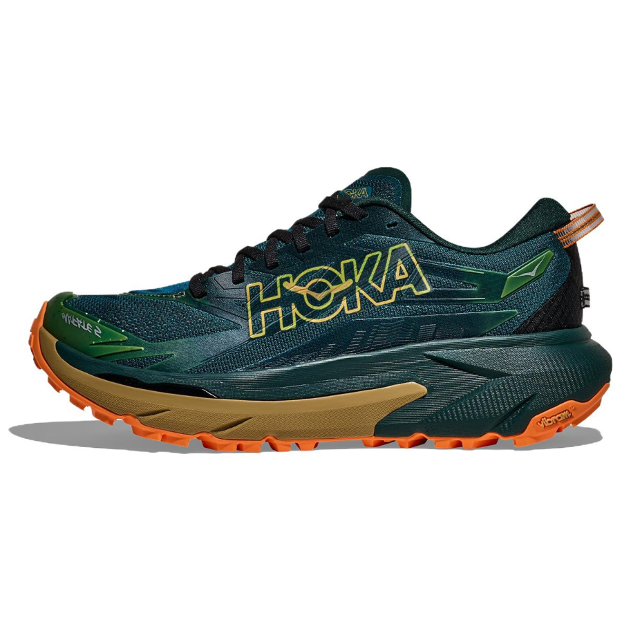HOKA ONE ONE Mafate 5 Trail Running Shoes Men's Green