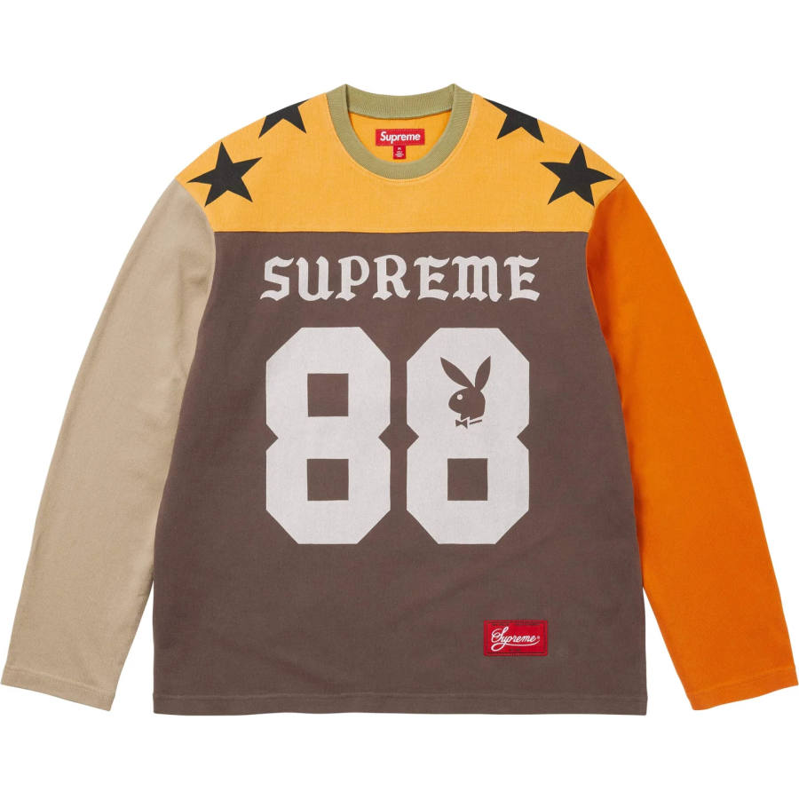 Supreme Supreme x Playboy SS26 WEEK3 L/S Football Top Soccer Jersey Unisex