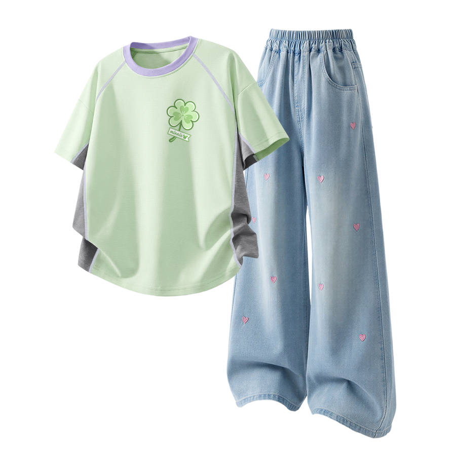Disney Kids Casual Sportswear Crew Neck Thin