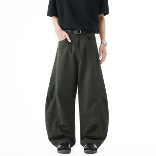 Izzue Loose Fit Casual Pants Unisex