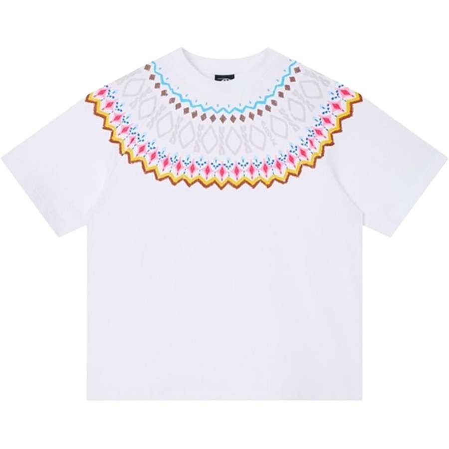 VENICEW T Shirts Women's White Crew Neck Thin Straight Fit