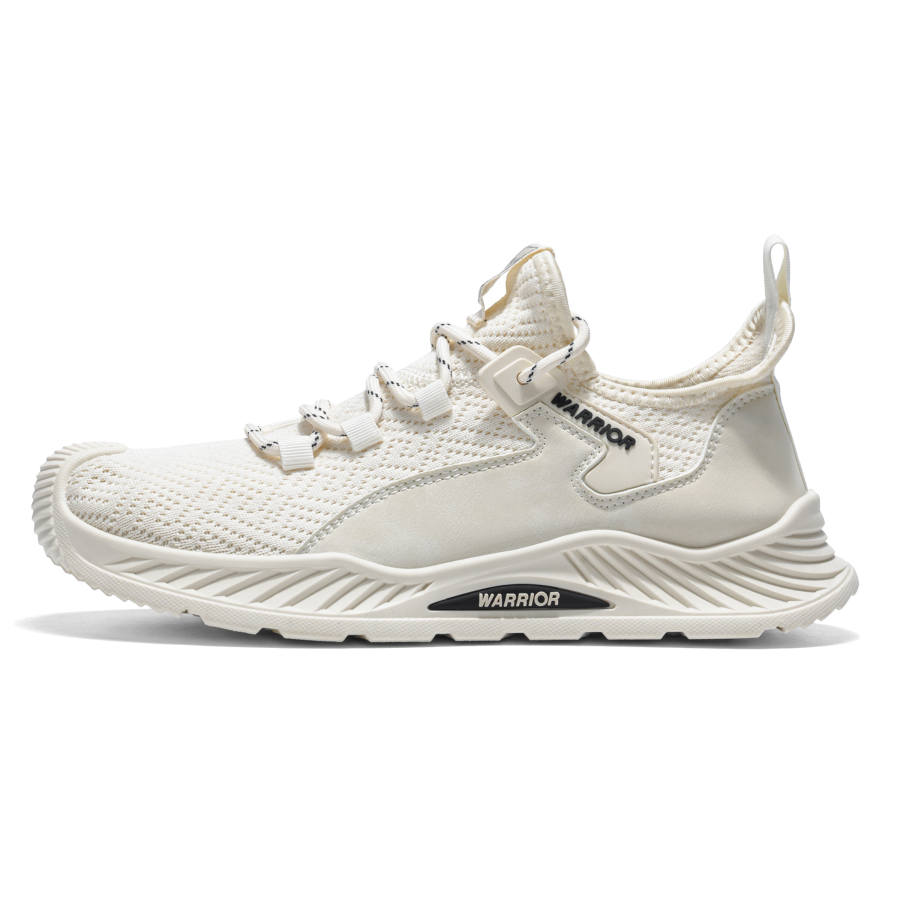WARRIOR WARRIOR Running Shoes Men's Low Top Beige/Gray/Black