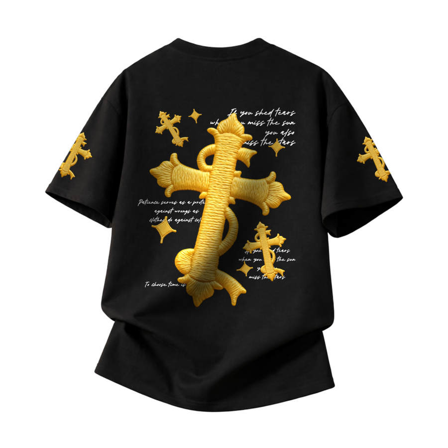DEERWAY T Shirts Unisex Crew Neck Moderate Straight Fit