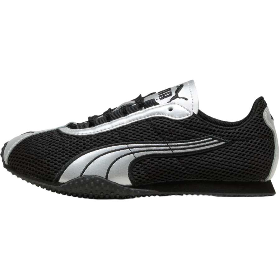 PUMA H Street Cow Leather Low top Kids Lifestyle Shoes Black Kids'