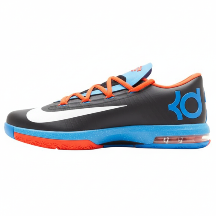 Nike Nike KD 6 Low top Children's Basketball Shoes Black Blue Kids'