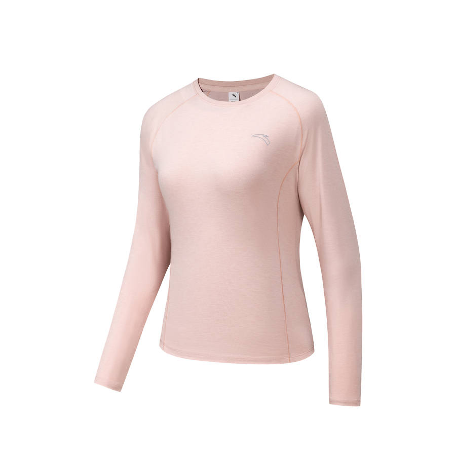 Anta T Shirt Women's Light Lotus Root Powder