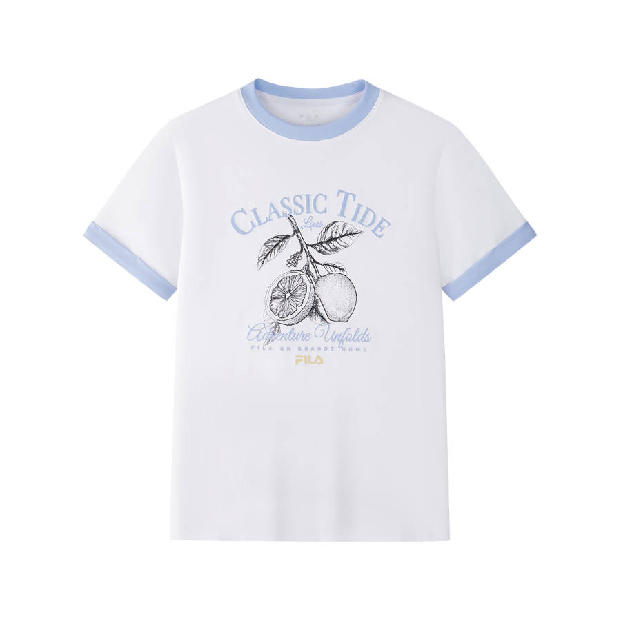FILA KIDS Short Sleeved Standard White Kids'