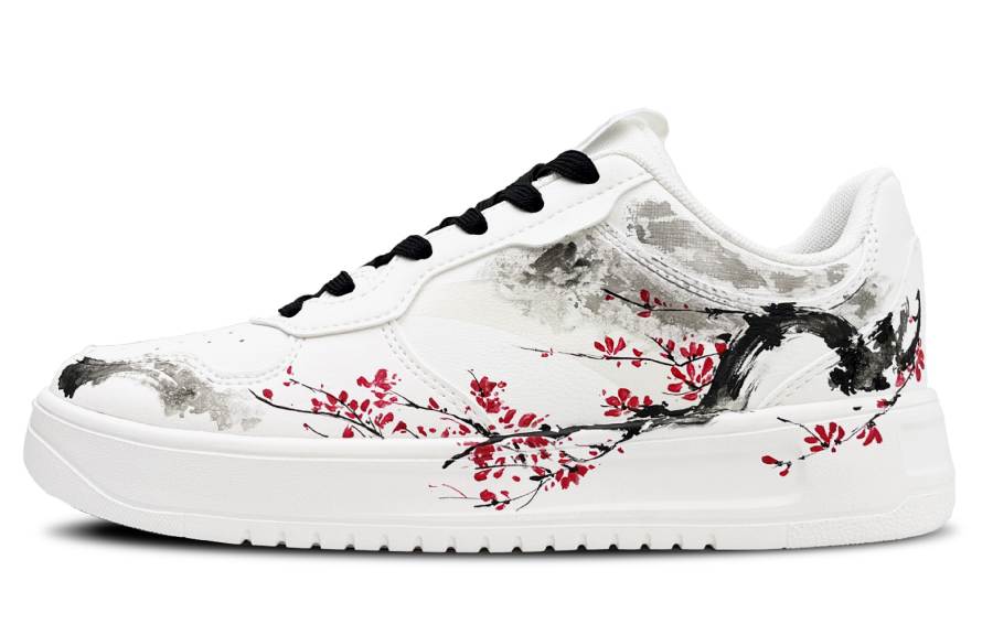 Anta Low top Skateboard Shoes Men's Red White