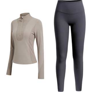 Barbie Fitness Sets Women's Stand Collar Moderate