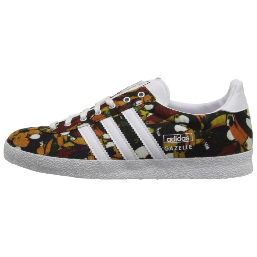 Adidas Adidas Gazelle Skateboard Shoes Women's White Yellow Black