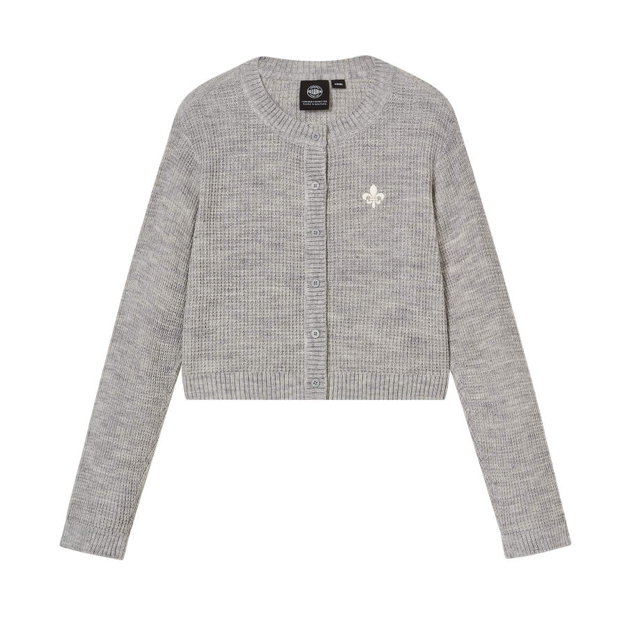 Palladium Sweaters Women's Crew Neck Moderate Cardigan