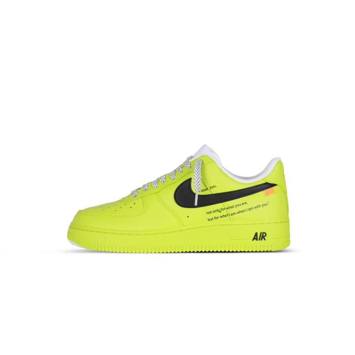 Nike Nike Air Force 1 Favorite Cushioning Coverage Abrasion Resistant Low top Skateboard Shoes Unisex Green