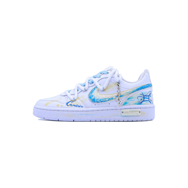 Nike Nike Court Borough 2 Singularity, 12 Constellations, Gemini Abrasion Resistant Lightweight Cushioning Slip Resistant