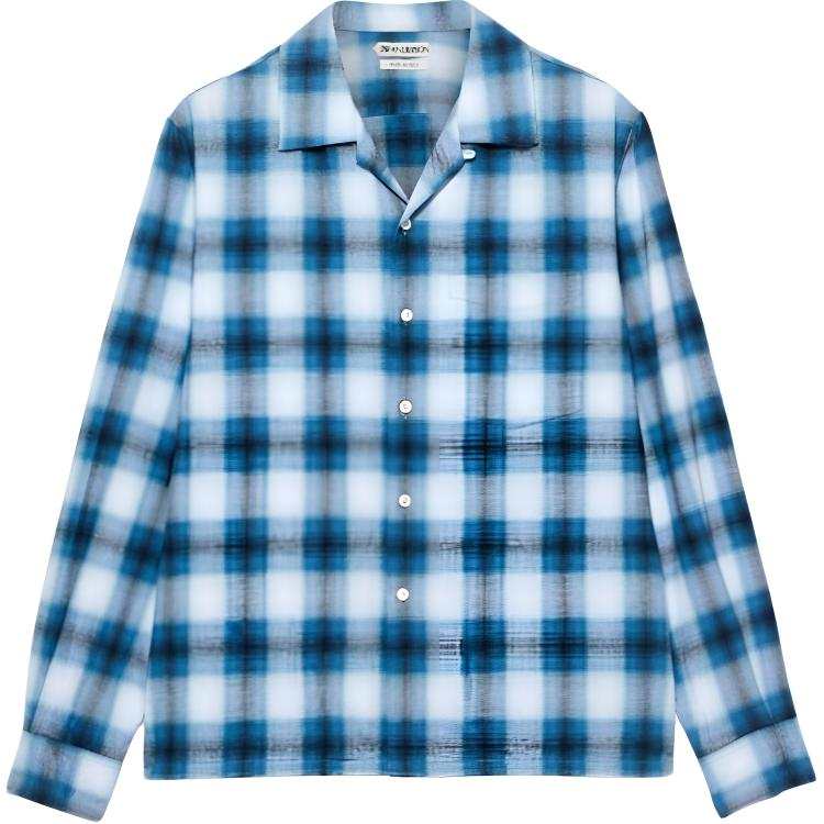 Jw Anderson Gradient Checkered Shirt