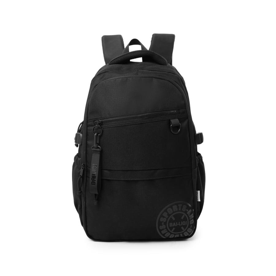 YALU YALU Nylon Backpack Regular Unisex Multicolor