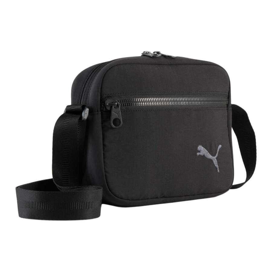 PUMA Nylon Crossbody Bag, Shoulder Bag Women's Black