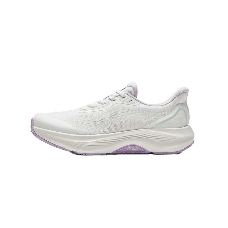 Anta Divine Journey 15 Fabric Cushioning Lightweight Low top Training Shoes Women's White Purple