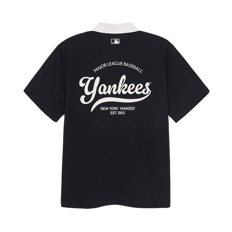 MLB Preppy Style Collection New York Yankees SS26 Polo Shirt Unisex