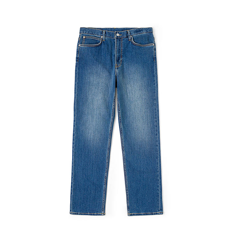 Lee Lee Jeans Men's Medium Dark Blue Moderate Straight Fit Pants