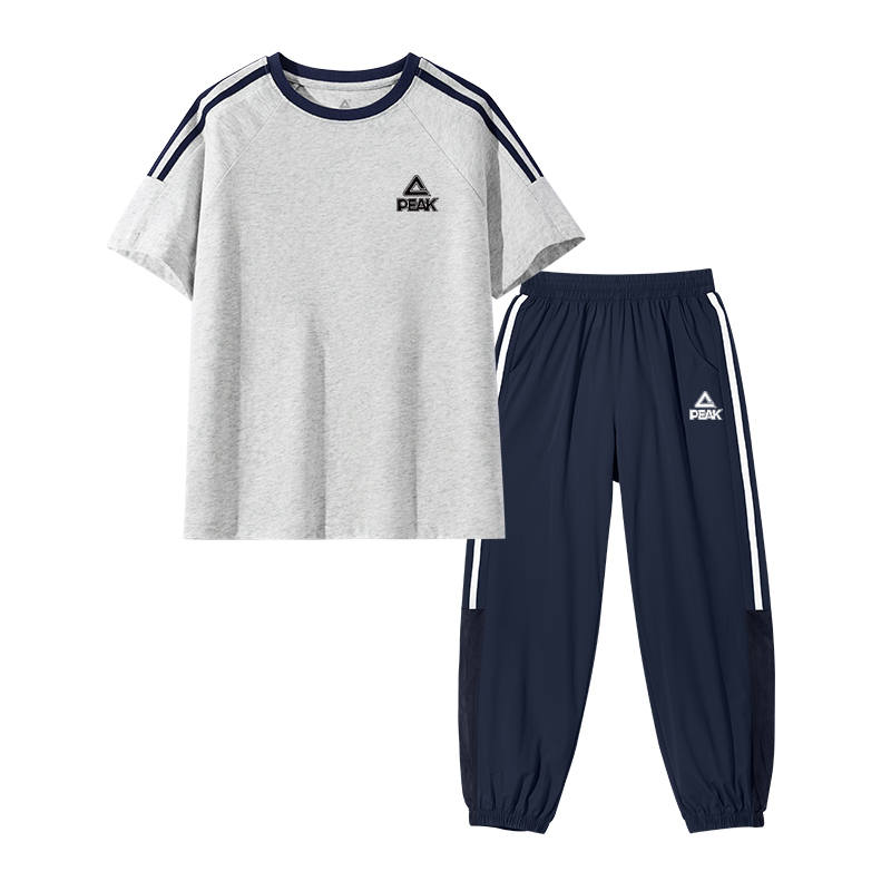 PEAK Kids Casual Sportswear Crew Neck Thin