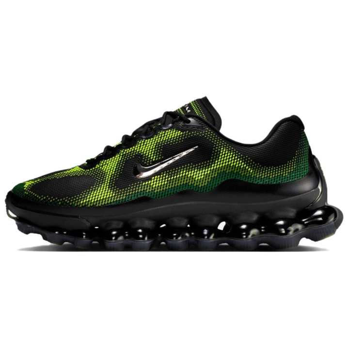 Nike Nike AIR LIQUID MAX Comfortable Running Shoes Men's Black Green