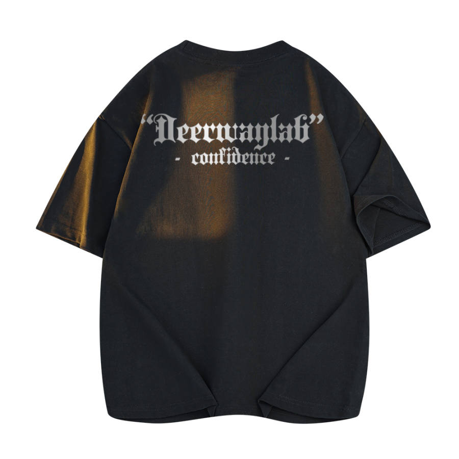 DEERWAY T Shirts Unisex Crew Neck Moderate Straight Fit