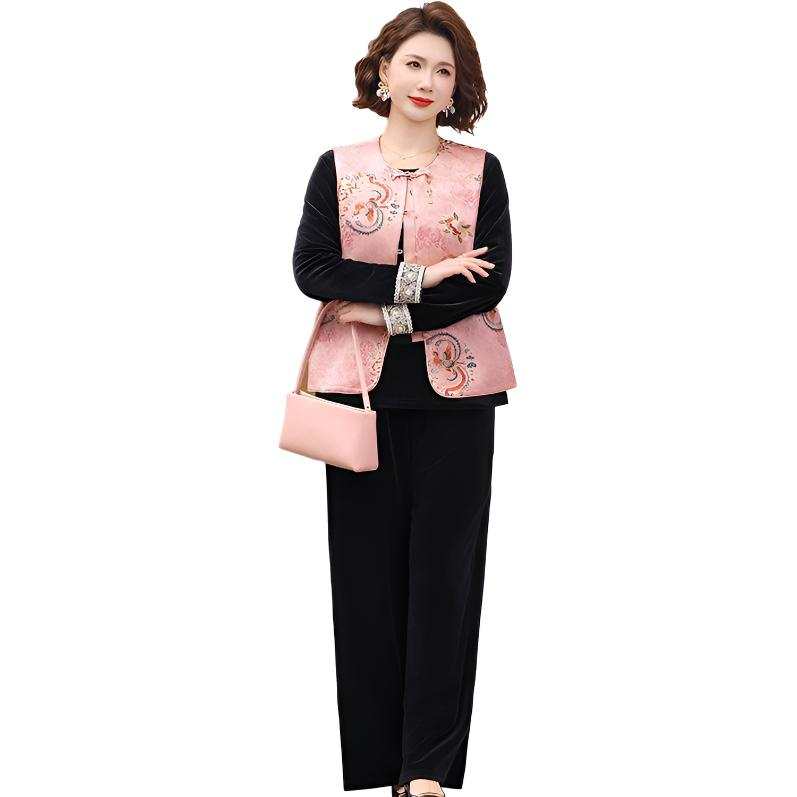 Hodo Casual Suits Women's Crew Neck Moderate