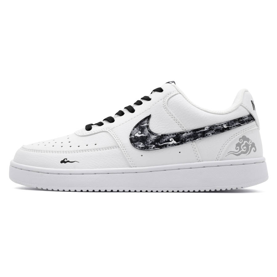 Nike Nike Court Vision 1 Mountain, Sea, And Cloud Seclusion Cushioning Abrasion Resistant Slip Resistant Low top