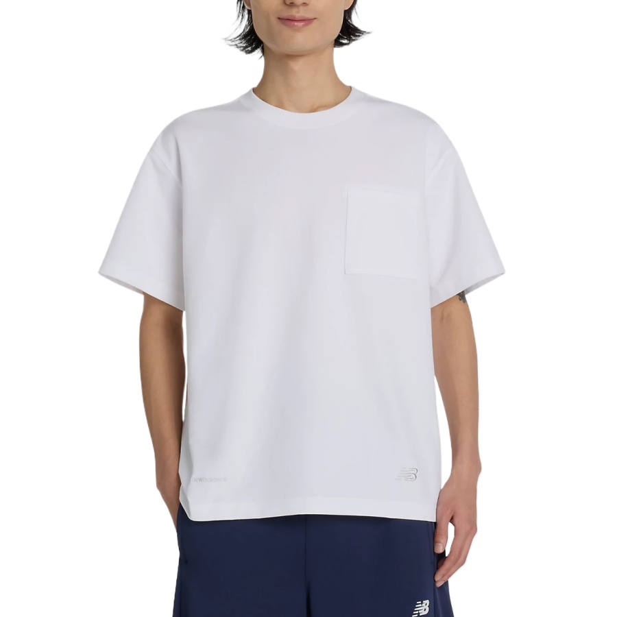 New Balance New Balance T Shirts Men's White Crew Neck