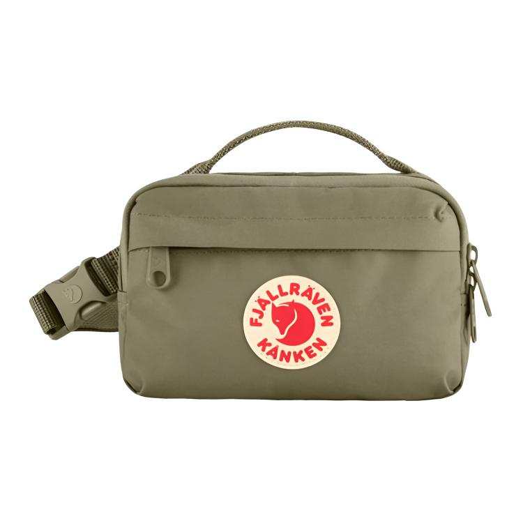 Fjallraven Kanken 2L Fanny Pack Outdoor Bag Vinylon Green Unisex
