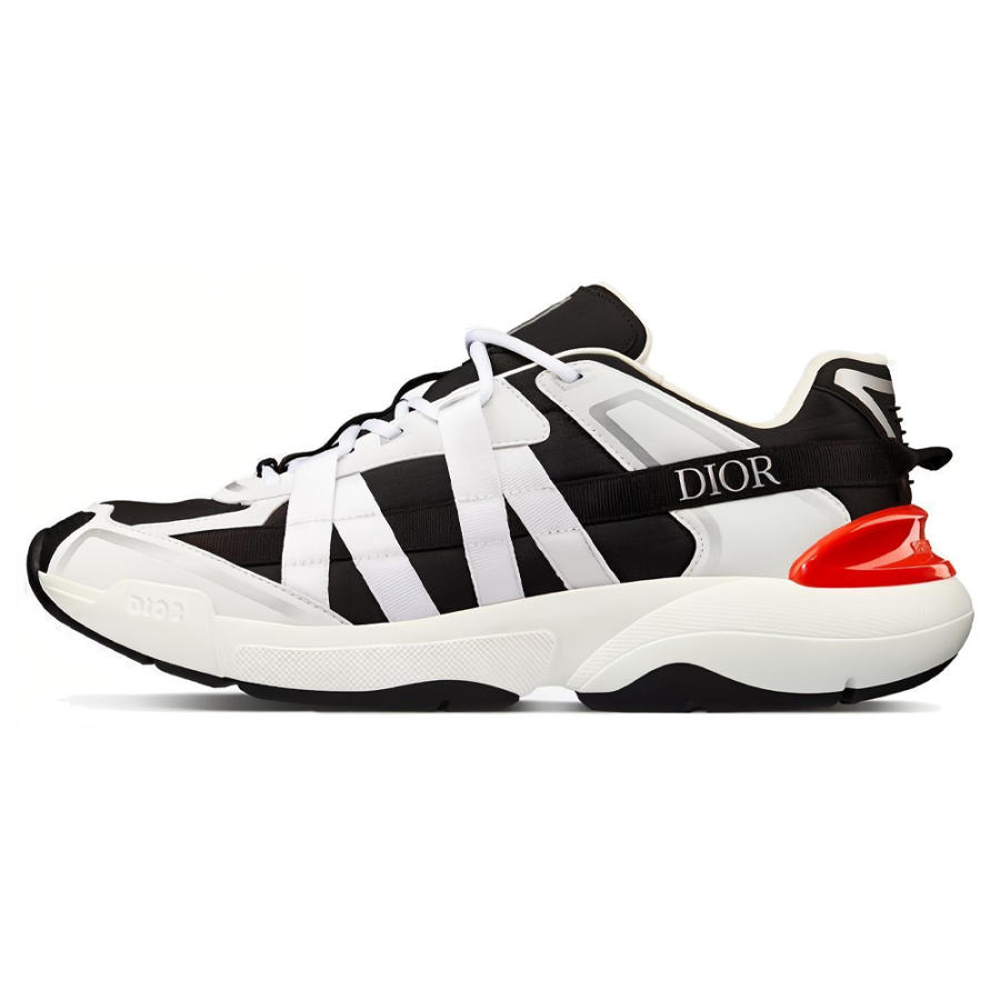 DIOR DIOR B24 Runtek White Black Nylon