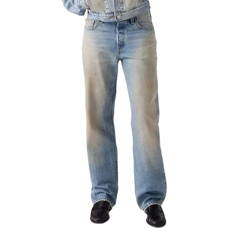 Levis Jeans Women's Blue Moderate Straight Fit Pants