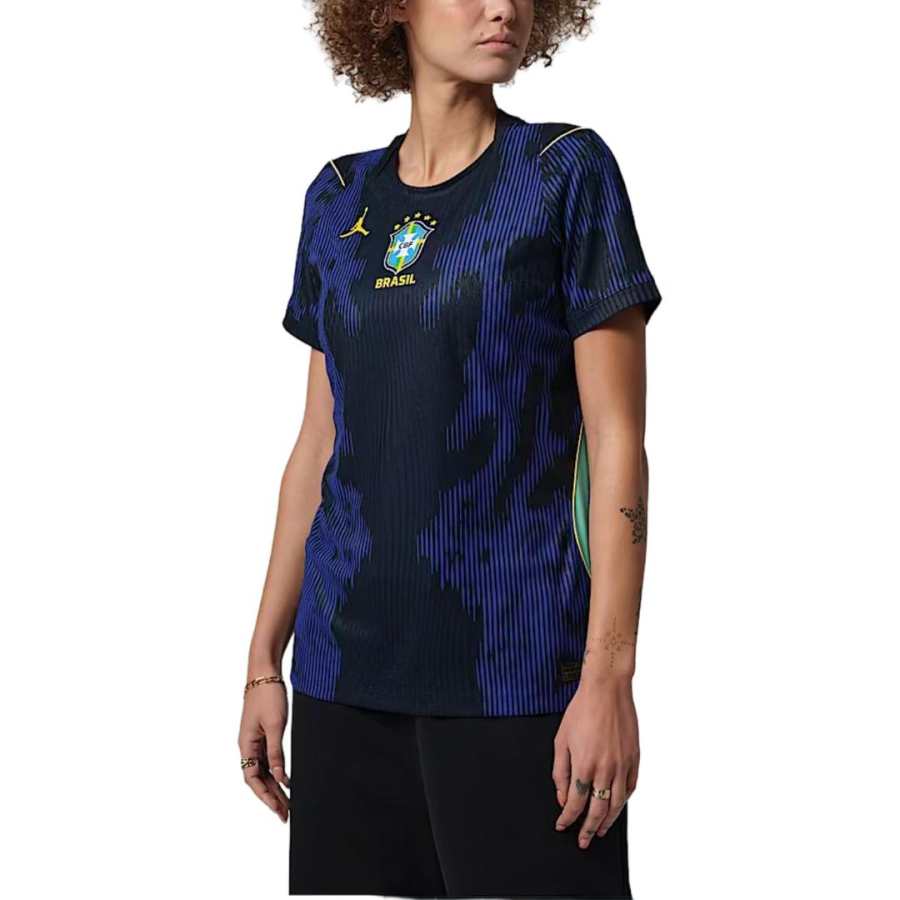 Jordan Jordan Brazil 2026 Match Away Women's Jordan Aero-FIT Soccer Authentic Jersey
