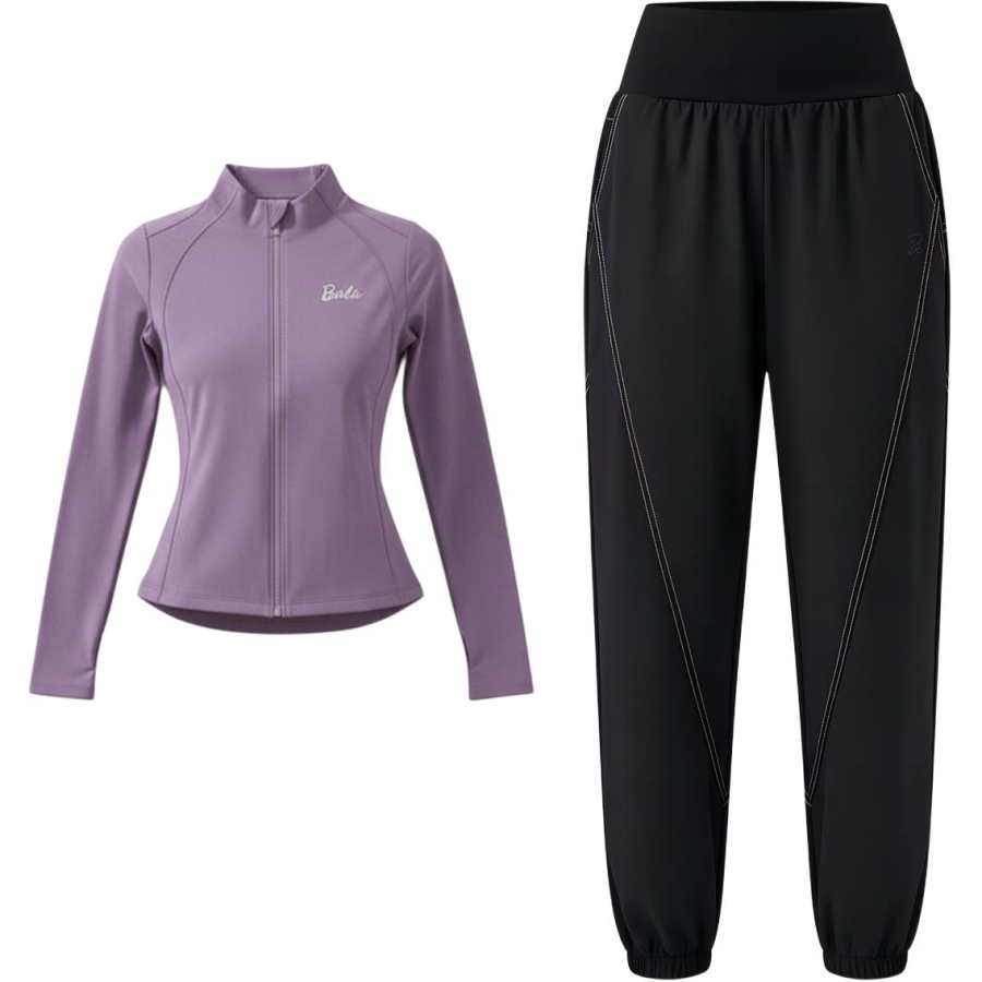 Barbie Fitness Sets Women's Stand Collar Moderate