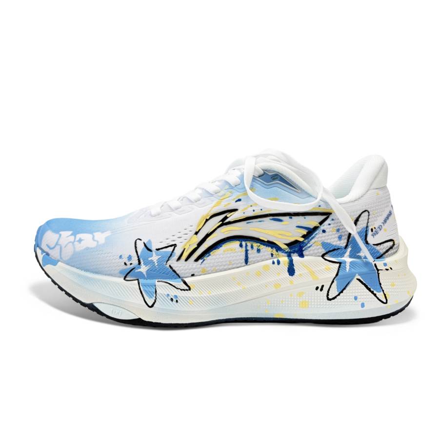 Li-Ning Li Ning Red Hare 9 Jacquard Cushioning Rebound Slip Resistant Low top